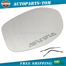 Heated Mirror Glass Passenger Side With Backing for 2014-2017 Honda Odyssey