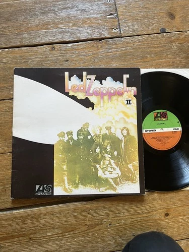 LED ZEPPELIN LP II UK 1970s ISSUE ATLANTIC A1/B3 K40037 VG+