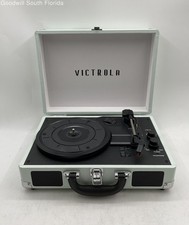 Victrola VSC-550BT Light Green Journey Suitcase 3 Speed Turntable Not Tested