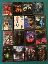 #12 HORROR DVD LOT PICK & CHOOSE Drop Down Menu $5 Flat Combined Shipping