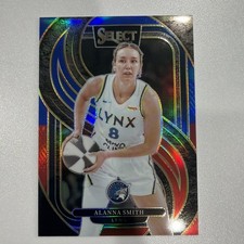 2025 WNBA Select Basketball Red And Blue Prizm Premier Level /399 Alanna Smith