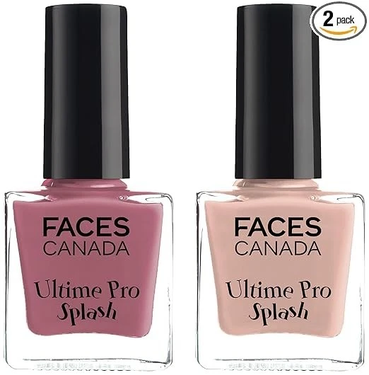 FACESCANADA Ultime Pro Splash Glossy Finish Nail Enamel-Marmalade 108 (8Ml) & Ul