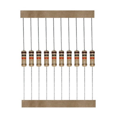 Kohleschicht Widerstand Resistor 2,2 Ohm 1W 5% 10 Stück (0004)