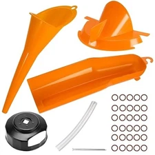 Oil Change Kit, Oil Filter Cap Wrench, Crankcase Fill Funnel, 30PCS O-Rings