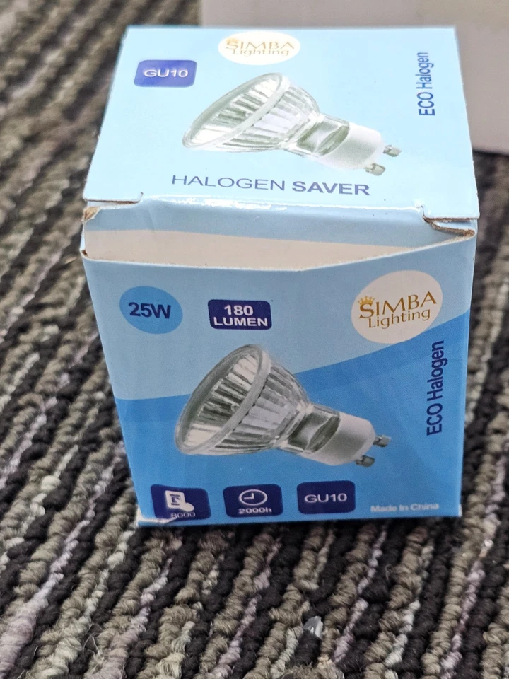 (QTY 12) Simba Lighting GU10 25W NP5 Candle Warmer ETC Replacement Light Bulb - Image 4 of 4