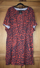 Ladies Red Midi Dress Size 22 Quiz NEW with tag holiday lightweight