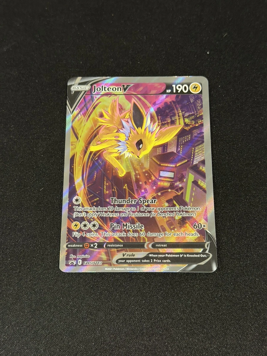 Jolteon V Pokémon TCG Cards for sale | eBay