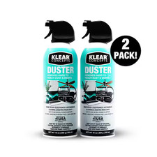 10 oz. Compressed Air Air Duster Cleaning Compressor Ozone Safe 2 Pack of Can