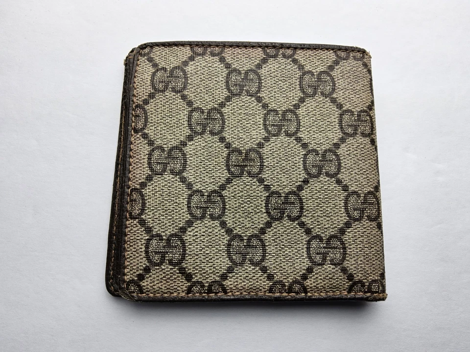 Gucci Accessory Collection Men’s Bifold Signature Wallet - Image 3 of 4