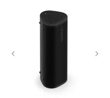 Sonos Roam 2 - Black - Portable Waterproof Bluetooth Speaker - Voice Activated 