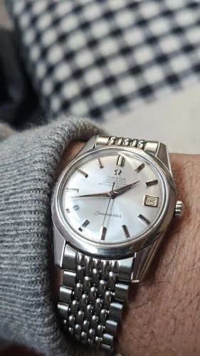 Vintage Omega Seamaster Chronometer Silver Dial Men's Automatic Watch 1962