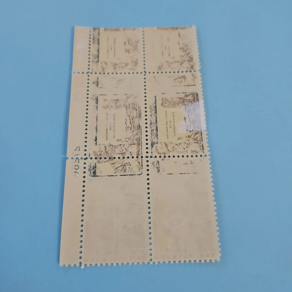 Stamps-4stamps-4cent-1962-Congressman Sam Rayburn-1962-Scott # 1202 - Image 3 of 3