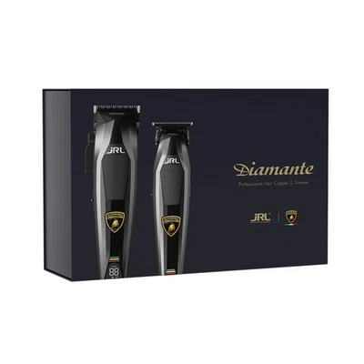 JRL PROFESSIONAL JRL x Lamborghini Diamante Clipper & Trimmer Combo Kit NEGRO Juego de cortapelos