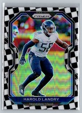 2020 Panini Prizm #108 Harold Landry Prizm Black & White Checker