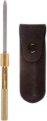 EZE-LAP 3-1/4'' x 1/4'' Diamond Round Sharpener in Brass One Size, Multicolor 