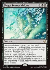 FOGGY SWAMP VISIONS x4 mtg NM-M The Last Airbender 4 Rare