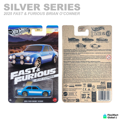 2025 Hot Wheels Silver Series Fast & Furious Brian O'Conner New