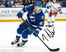 Tampa Bay Lightning Joel Vermin Signed Autographed 8x10 NHL Photo COA A