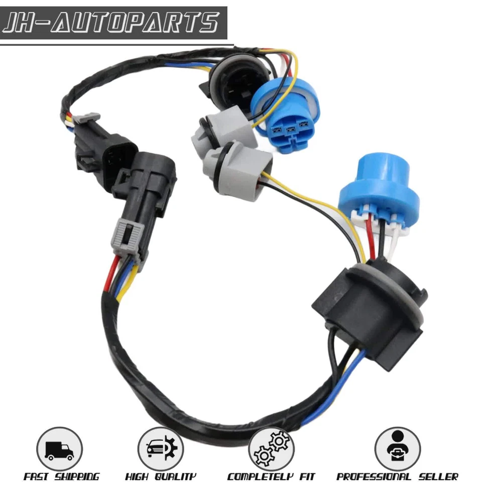 Arnés de cableado de faros delanteros 2 piezas para Chevrolet Cobalt Pontiac G5 Pursuit Foto 3 de 4