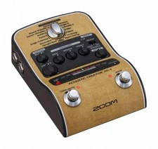 ZOOM Acoustic Creator Preamp AC-2 for Acoustic Guitar from Japan EMS w/ Tracking