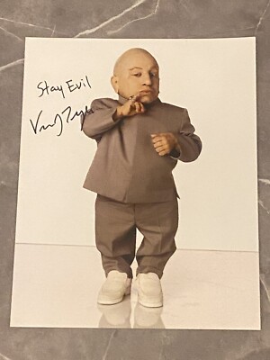 Verne Troyer Mini Me Austin Powers - signiert 10 x 12 Foto *COA*