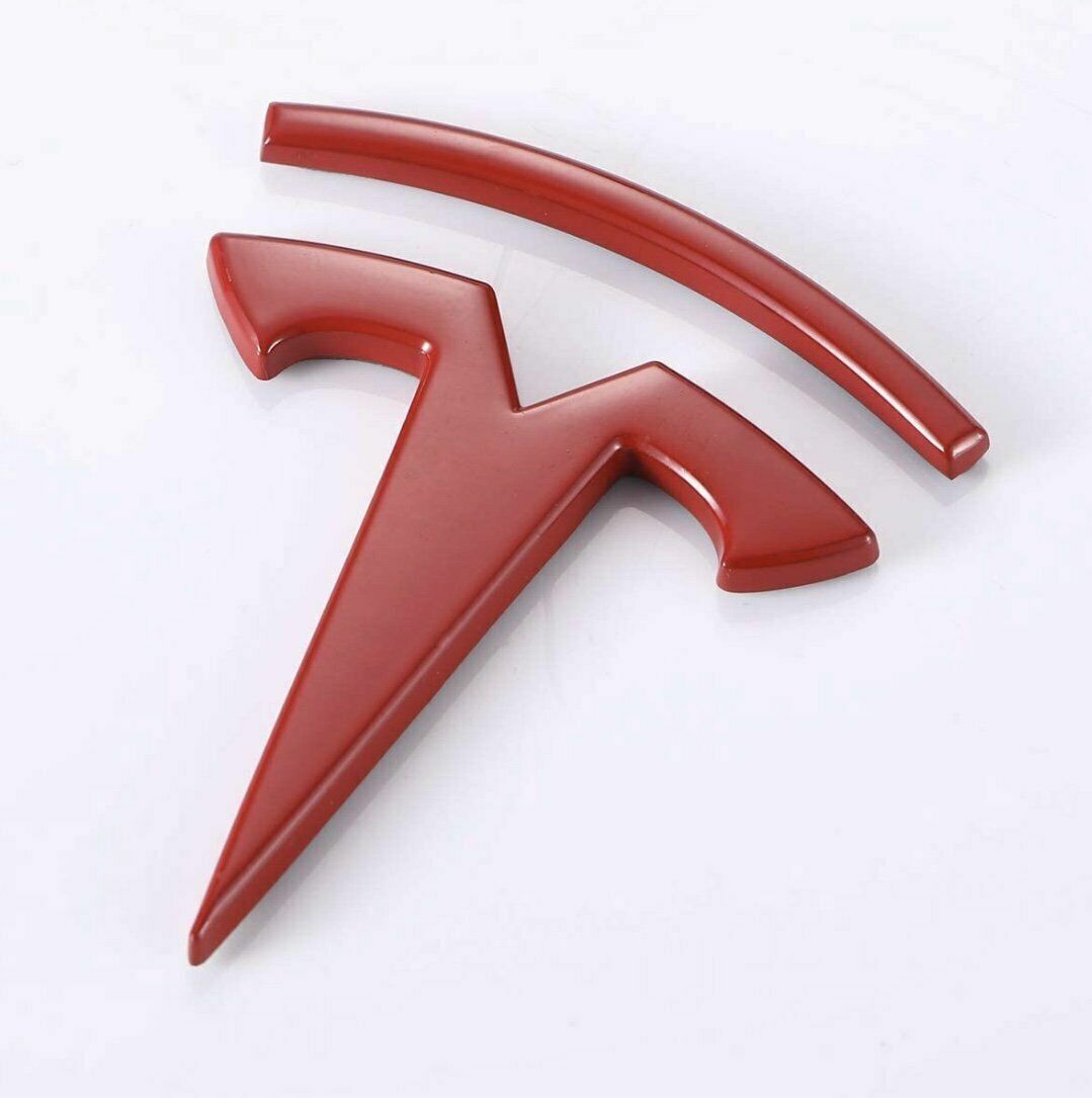 Tesla Logo Decal Sticker Set