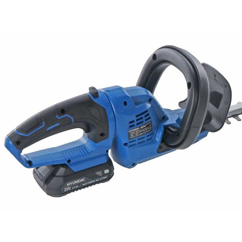 TAGLIASIEPE TAGLIASIEPI A BATTERIA A LITIO 20V NON INCLUSA 51cm Ø15mm HYUNDAI - Foto 5 di 6