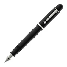 Penlux Masterpiece Grande Fountain Pen in Black - Fine Point - NEW in box