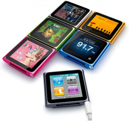 Apple iPod Nano 6th Generation MP3 8GB 16GB All colors-Free Apple iPod Nano 6th Generation MP3 8GB 16GB All colors-Free