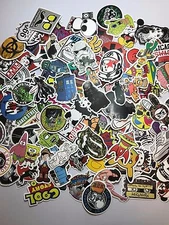 100 Skateboard Stickers bomb Vinyl Laptop Luggage Decals Dope Sticker Lot super