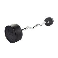90 lb. Fixed Weight EZ Curl Barbell - Body-Solid SBZ90