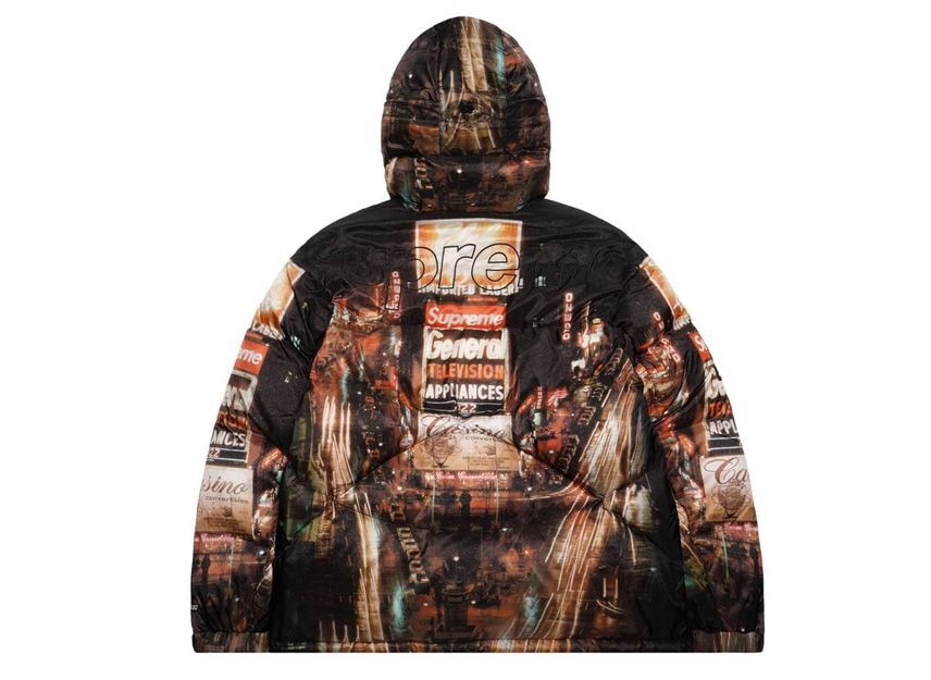 Supreme The North Face 800-Fill Half Zip Hooded Pullover Supreme The North Face 800-Fill Half Zip Hooded Pullover