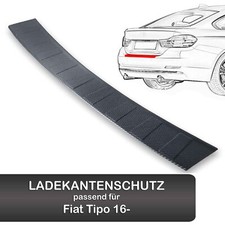 Ladekantenschutz für Fiat Tipo (16- ) Edelstahl Stoßstangen Abkantung