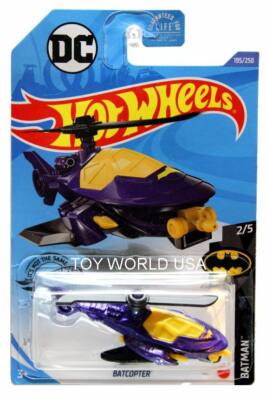 2020 Hot Wheels #195 Batman Batcopter 