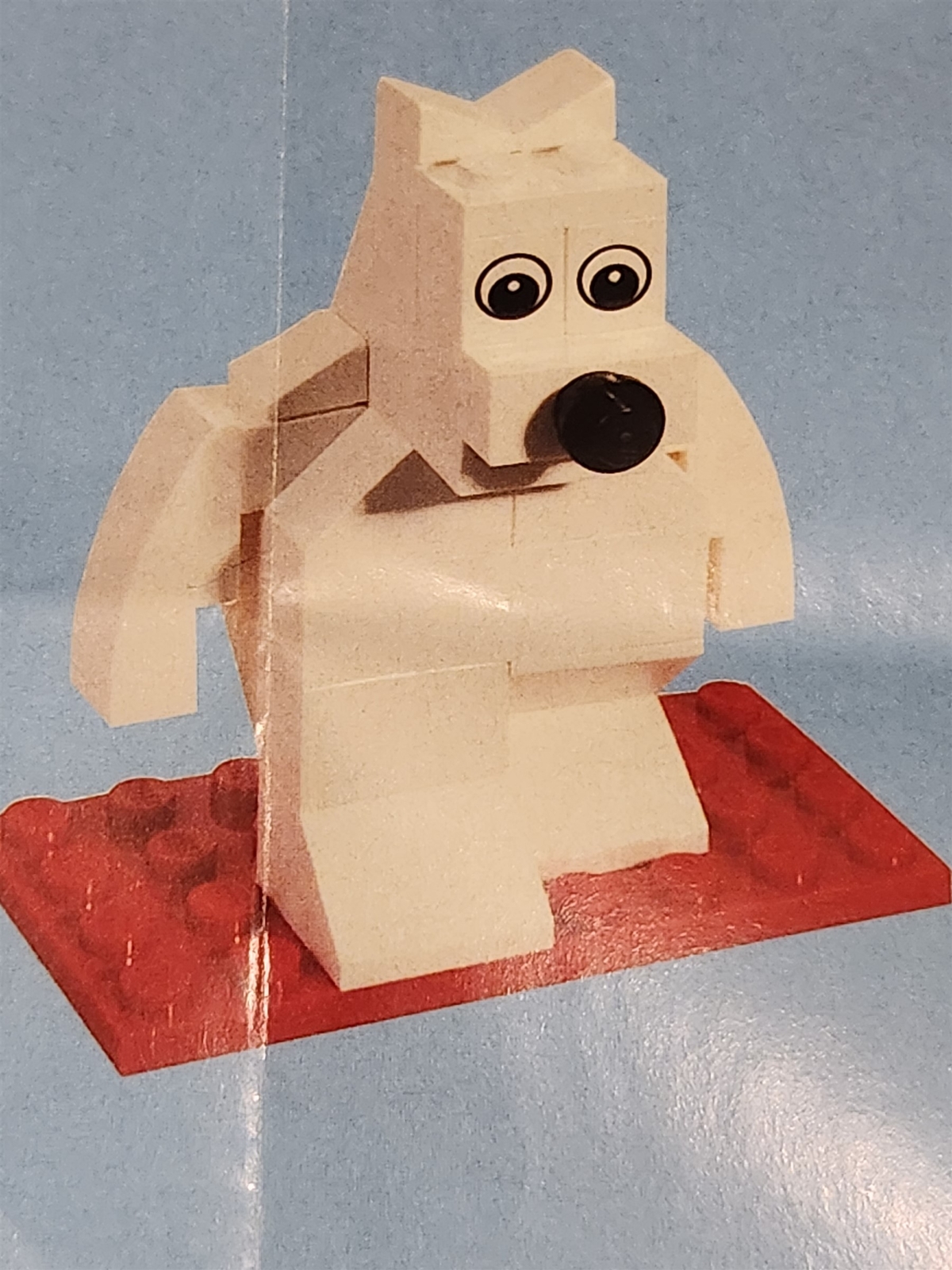 LEGO 2011 Target 3 in 1 build Bullseye Dog Snowman Bear polybag 49 pieces NEW