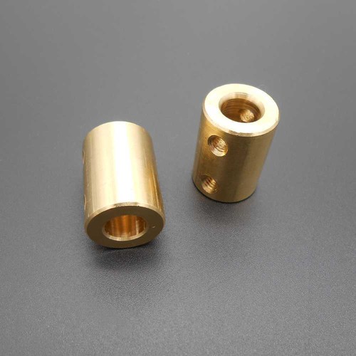 10PCS 180° Brass Shaft Rigid Coupling Coupler 5MM 6MM 7MM 8MM 10MM D 16MM L 22MM - Afbeelding 9 van 9