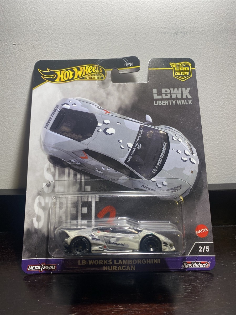 Hot Wheels LB-Works Lamborghini Huracan LBWK (Gray) Car