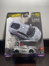 Hot Wheels LB-Works Lamborghini Huracan LBWK (Gray) Car Culture Liberty Walk