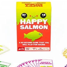 Board Game Happy Salmon Family Reunion Game Cards (English version)