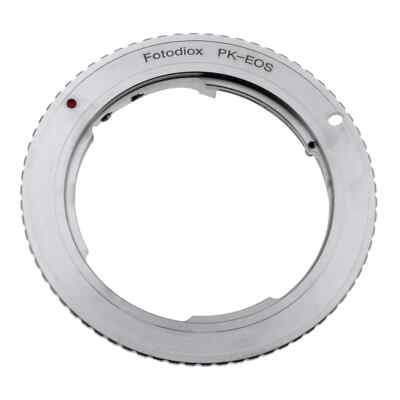 Fotodiox Objektivadapter Pentax K-Mount (PK) Linse für Canon EOS Kamera