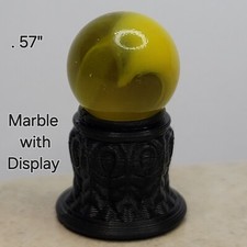 Glass Marble With Display Included lot 5313
