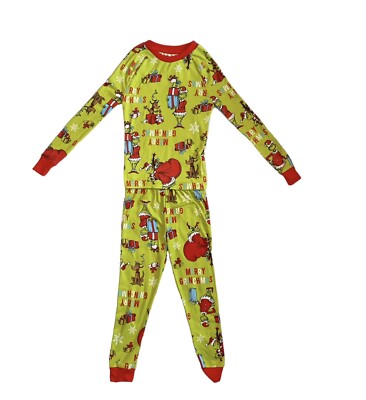 Seuss Unisex Toddler Grinch Matching Family Pajama Set Size