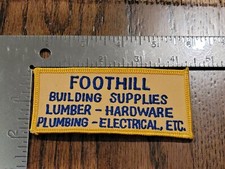 t1 lumber company Uniform Patch hat jacket Foothill building supplies