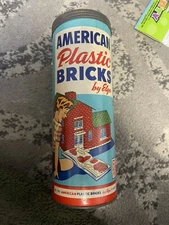american plastic bricks by elgo Vintage
