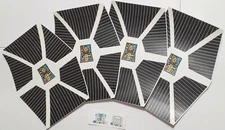 Vintage Star Wars Tie-Fighter Replacement Toy Stickers Peel&Stick No Need To Cut