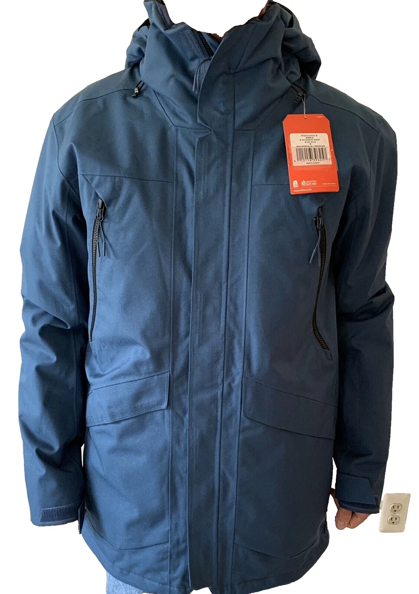 The North Face Men's Gatekeeper Parka Jacket in Medium Shady Blue NEW | eBay
