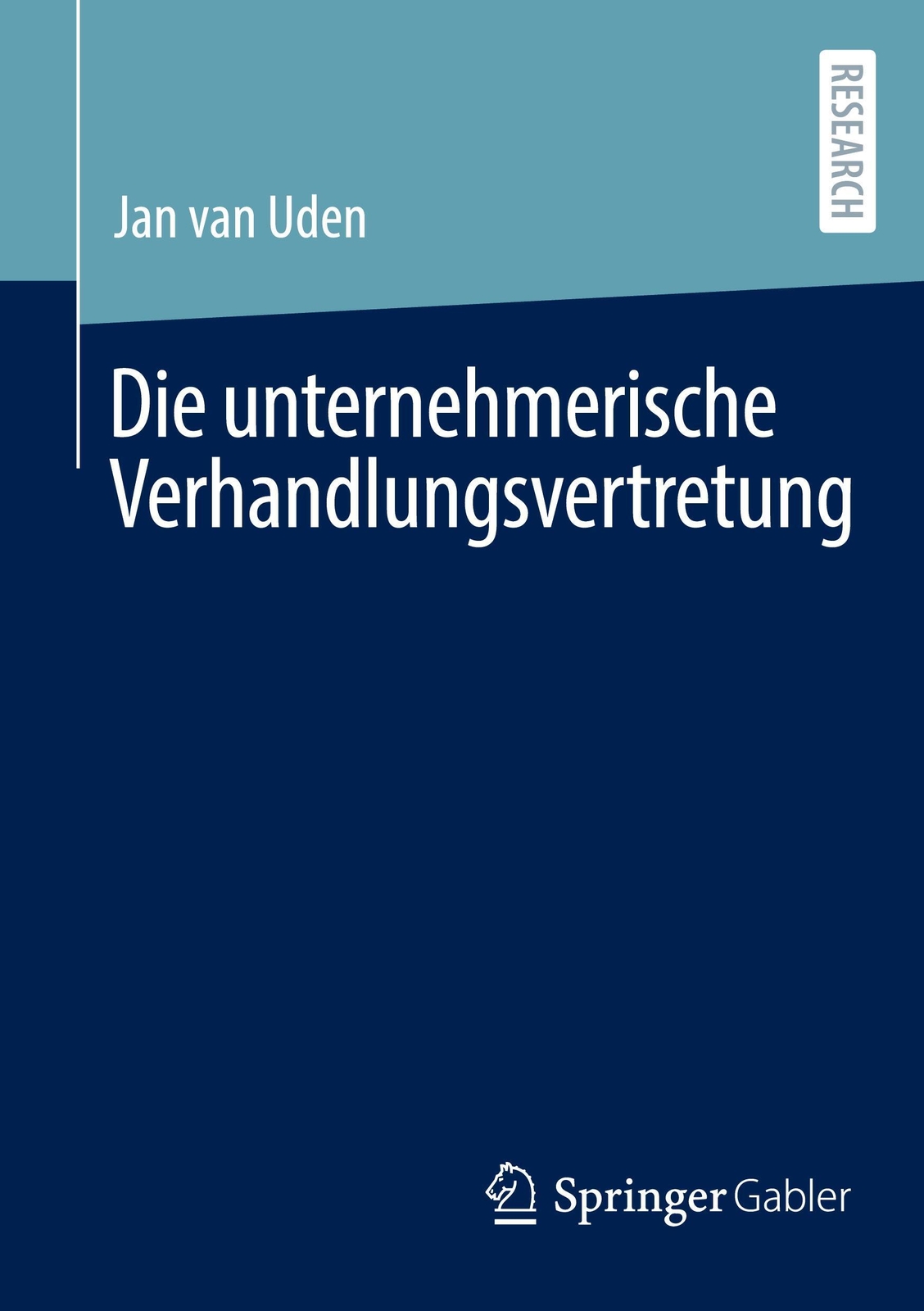 Thumbnail - Die Unternehmerische Verhandlungsvertretung | Jan Van Uden | Deutsch |