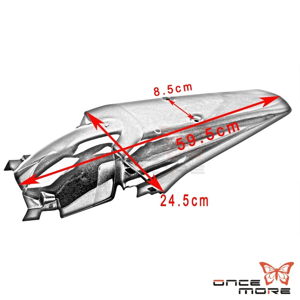 Universal Dirt Bike Motorcycle Rear Fender Mudguard For Honda Yamaha Suzuki New - Image 3 of 4