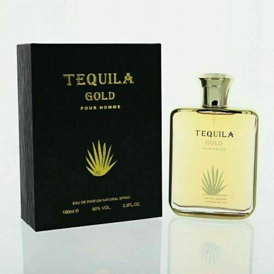 TEQUILA GOLD POUR HOMME Eau De Parfum 3.3 Fl.oz 100ml Spray BRAND NEW