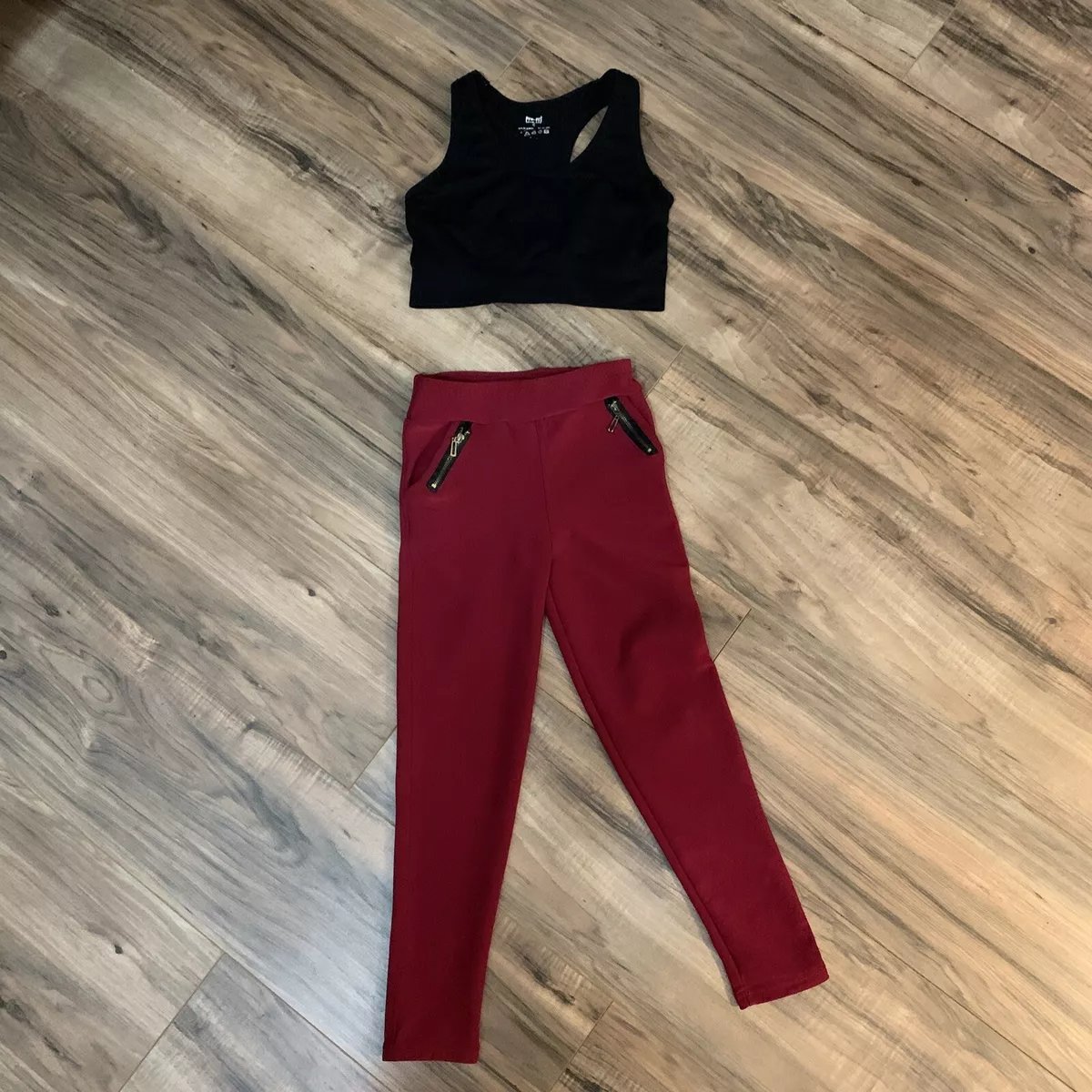 ShoSho Girls Leggings size 7/8 & Profit Dance/Bra Top. Lot of 2